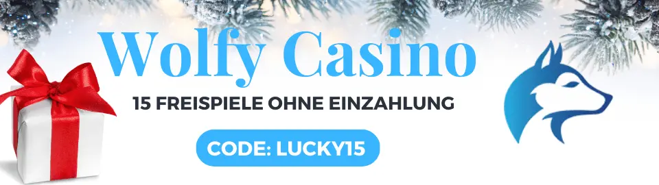 Wolfy Casino Bonus ohne Einzahlung
