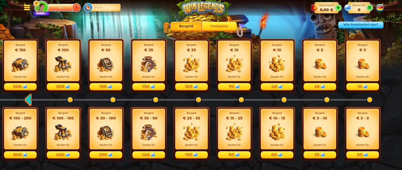 Winlegends Shop