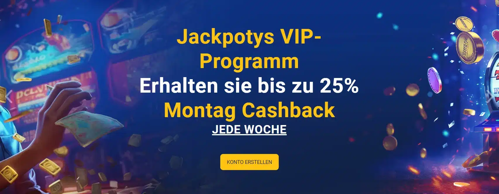 Jackpoty VIP Programm