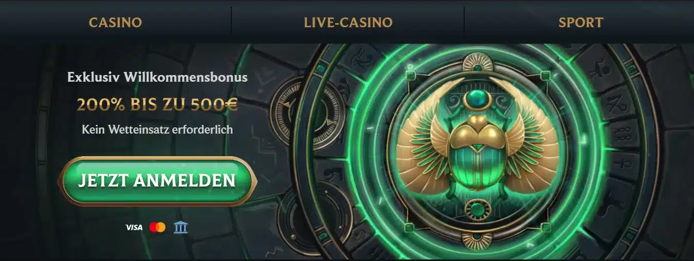 Casino mit 200% Bonus