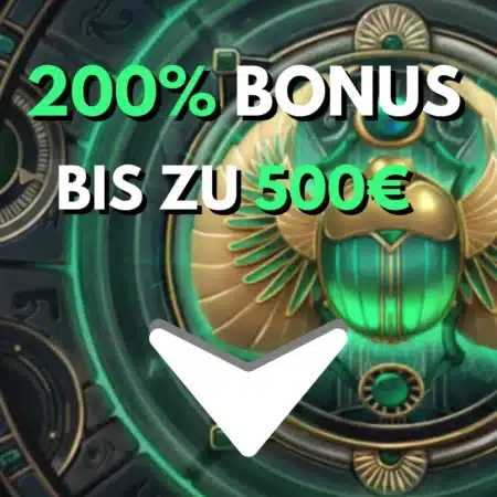 Casino Bonus ohne Umsatzbedingungen mit 10€ Einzahlung