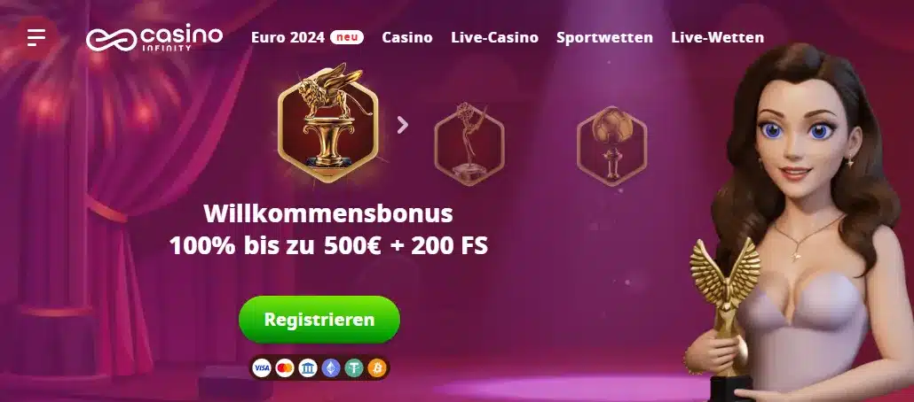 Casino Infinity Erfahrungen und Trustpilot Bewertung