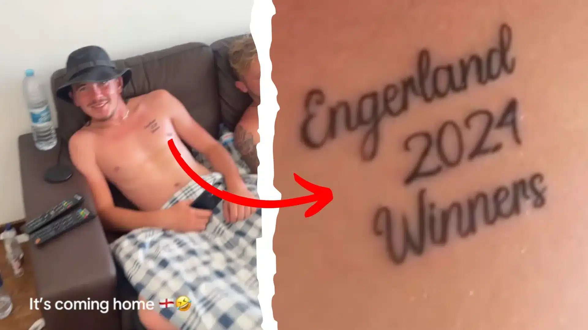 England Tattoo Fail