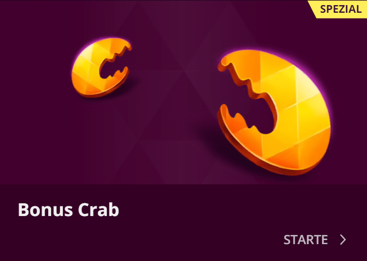 Malina Casino 1 Bonus Crab Feature