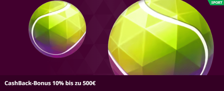 Malina Casino Sportwetten Cashback Bonus bis zu 500 Euro