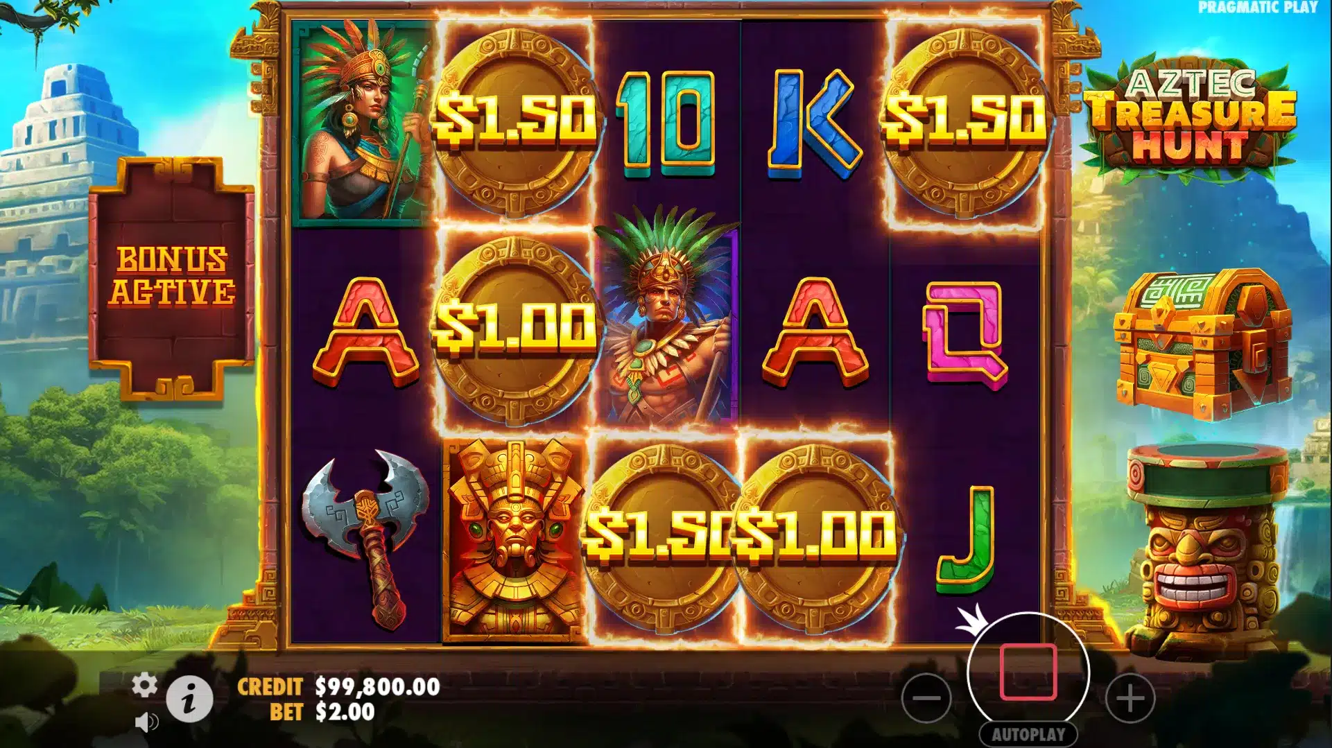 Aztec Treasure Hunt Demo Slot kostenlos spielen