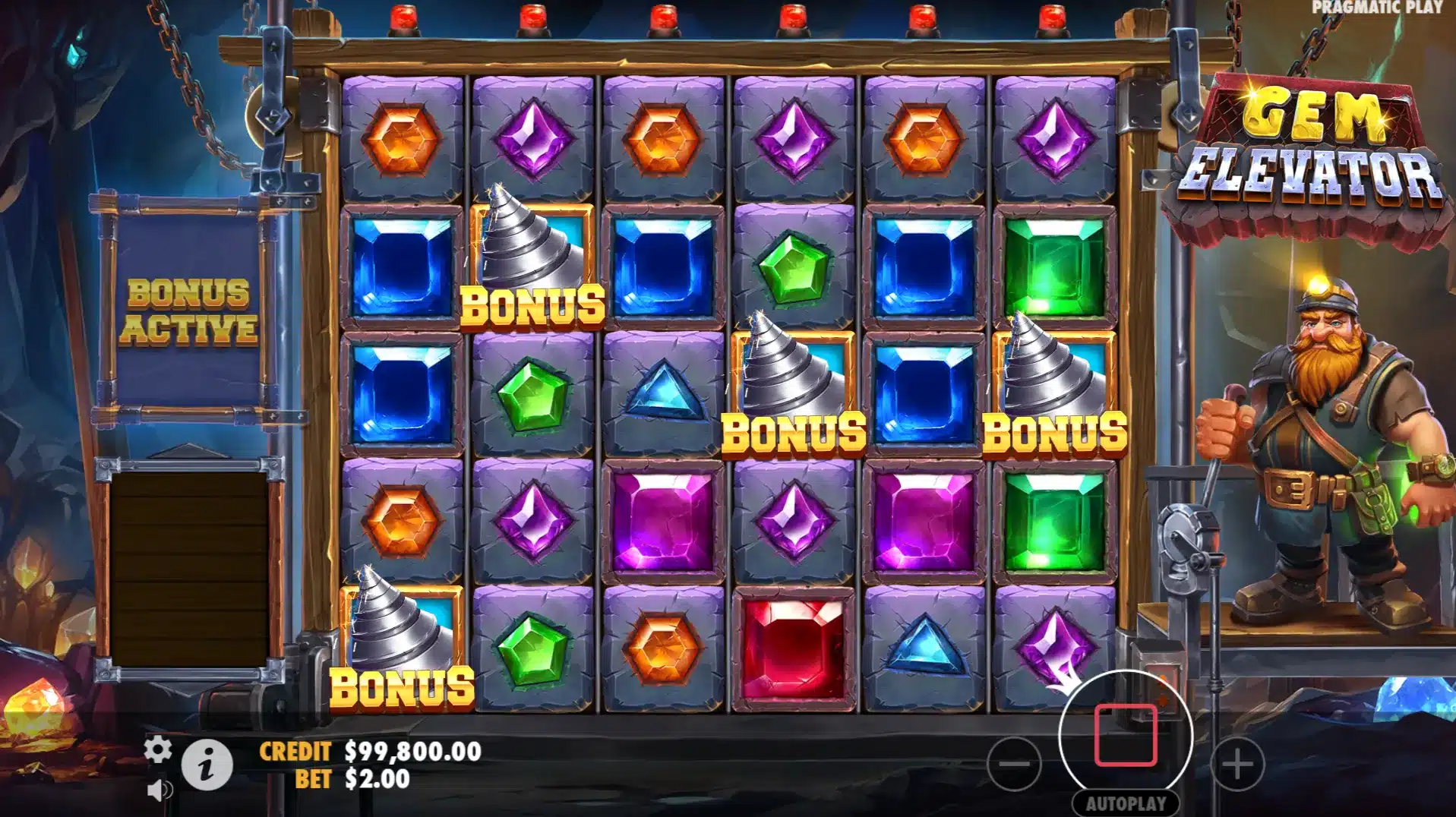 Gem Elevator Demo Slot kostenlos spielen