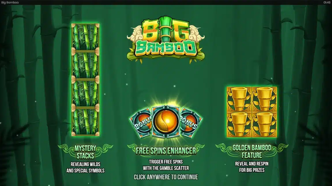 Big Bamboo Demo Slot kostenlos spielen mit Bonus Buy