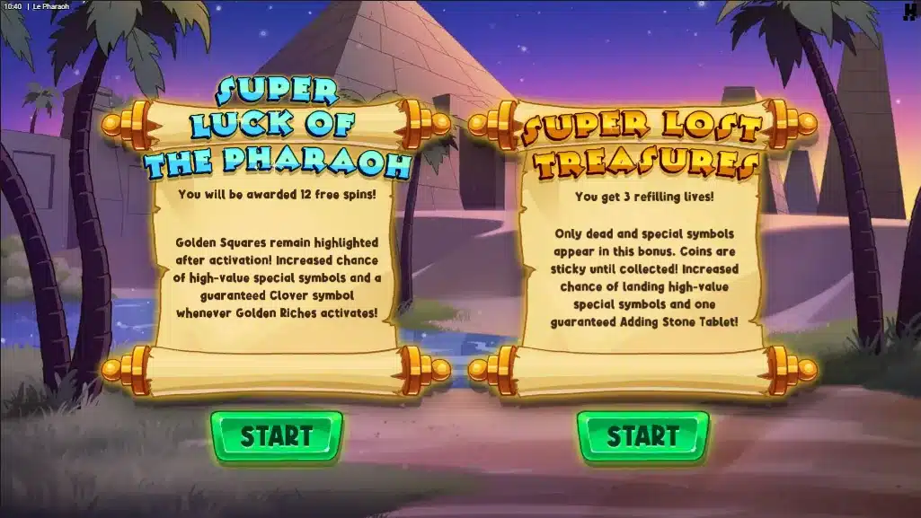 Le Pharaoh Demo Slot kostenlos spielen (4)